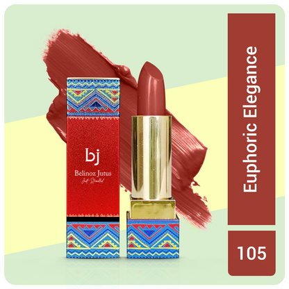 Perfect Pout- Euphoric Elegance- Semi Matte Lipstick- 105